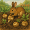 a rabbit digging up domain names in a garden to eat.png a rabbit digging up domain names in a garden to eat.png