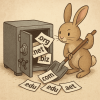 a rabbit shoveling domain names into a safe.png a rabbit shoveling domain names into a safe.png