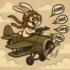 Create an image of a rabbit flying an old plane and shooting domain name extensions.png Create an image of a rabbit flying an old plane and shooting domain name extensions.png