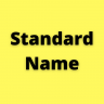 Standard Name
