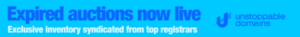 Unstoppable Domains — Expired Auctions