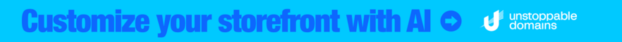 Unstoppable Domains — AI Storefront